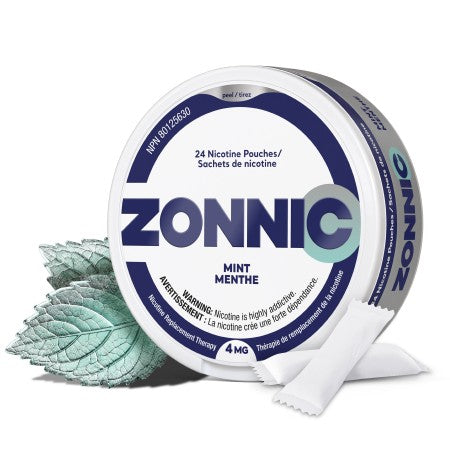 ZONNIC Classic Mint Flavour 4MG -24 pouches