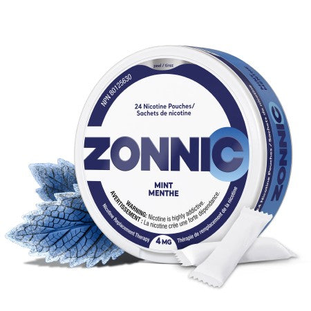 ZONNIC Strong Notes of Peppermint 4MG 24 pouches