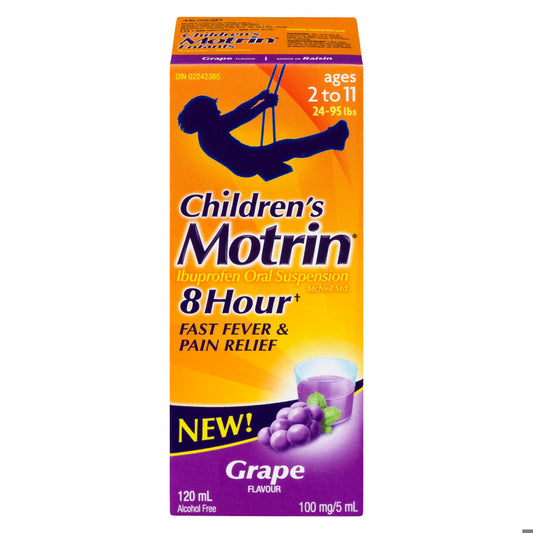 MOTRIN CHLD ORAL SUS 120 ML