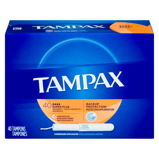 TAMPAX BIODEGRADABLE APPL SUPER PLUS 40