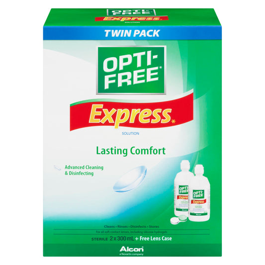 OPTI FREE EXPRESS SOLUTION TWIN BN 2X300ML