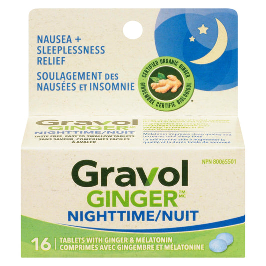 GRAVOL GINGER NIGHT 16