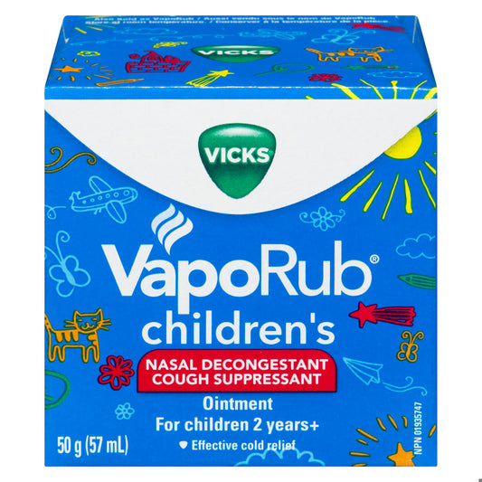 VICKS VAPORUB CHILD NASAL DECONGESTION OINT 50G