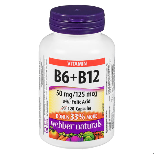 VITAMIN B6&12 & FOLIC ACID BONUS 90+30