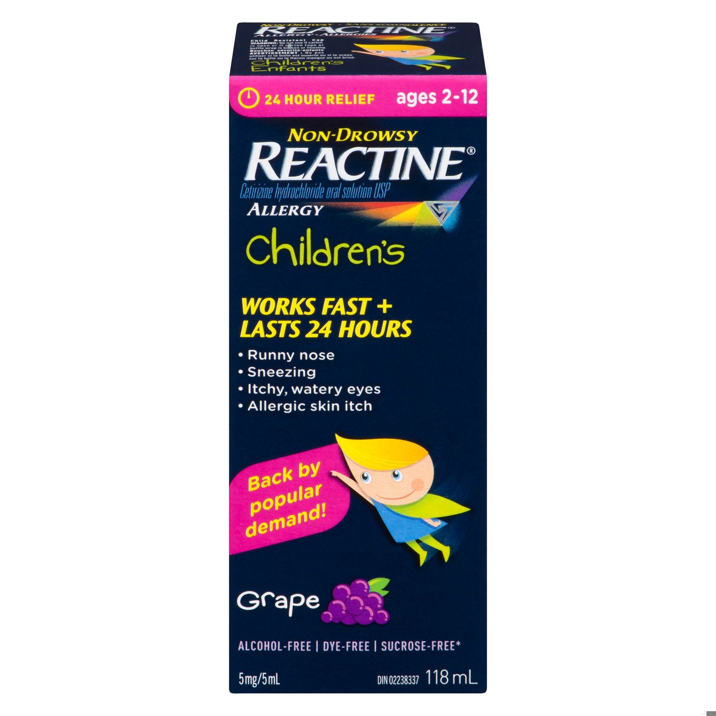 REACTINE CHLD GRP 1
