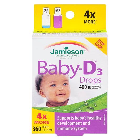 BABY-D DRP VITAMIN D 400IU 11.7ML JAMIESON