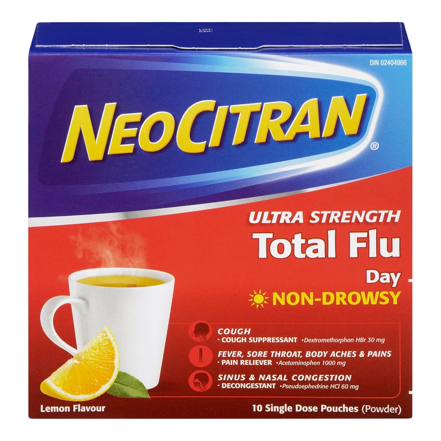 NEOCITRAN FLU DAY XST 10