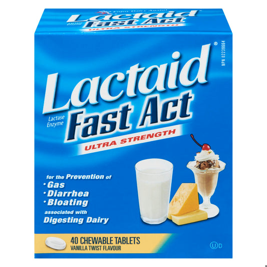 LACTAID FAST ACTION CPLT 40
