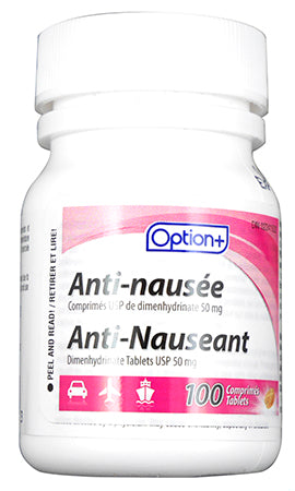 OPTION+ ANTI-NAUSEA TB 50MG 100