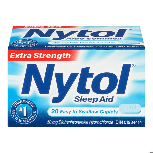 NYTOL 50MG CAPLETS 20