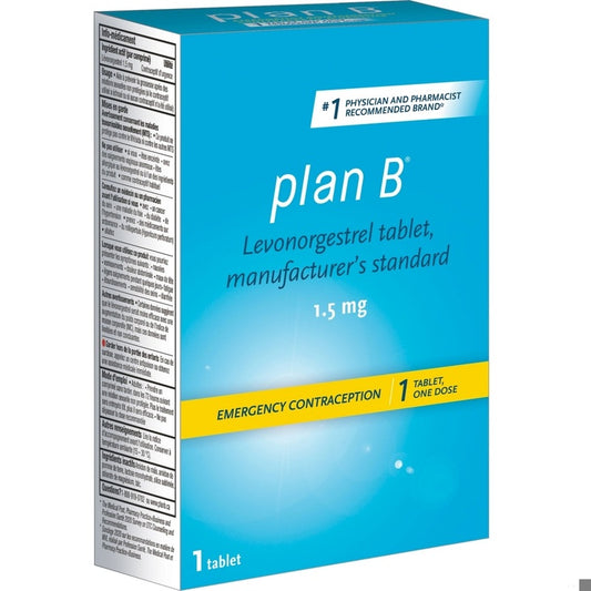 PLAN B TB 1.5MG CONTRACEPTIVE 1