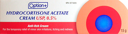 OPTION+ CR HYDROCORTISONE 0.5% 15G