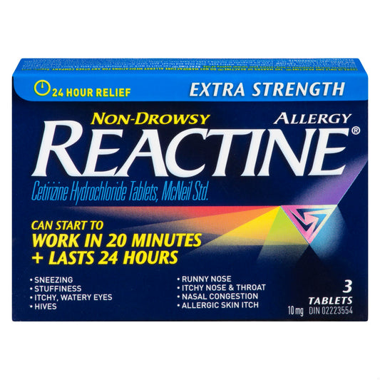 REACTINE XST 10MG 3