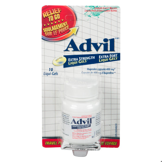 ADVIL XST LIQUI-GEL RELIEF TO GO 10