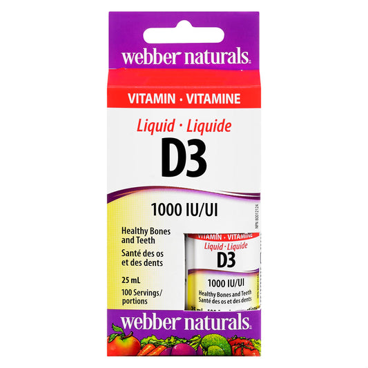 VITAMIN D3 LIQ 1000IU 25ML