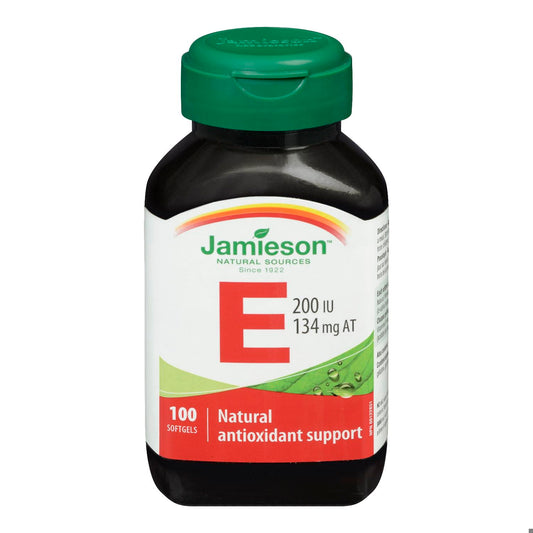 VITAMIN E NATURAL SOFTGEL 200IU 100 JAM