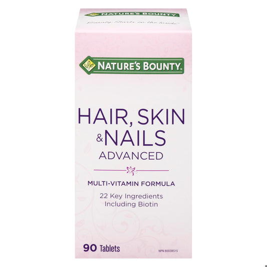 NATURE'S BOUNTY HAIR&NAILS TB 90