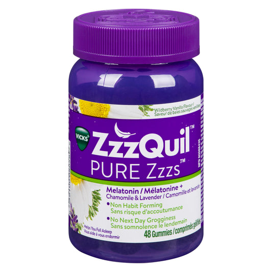 VICKS ZZZQUIL PURE ZZZS GUMMY 48