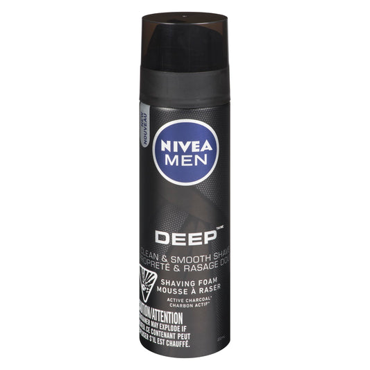 NIVEA MEN DEEP SHAVING FOAM 200ML