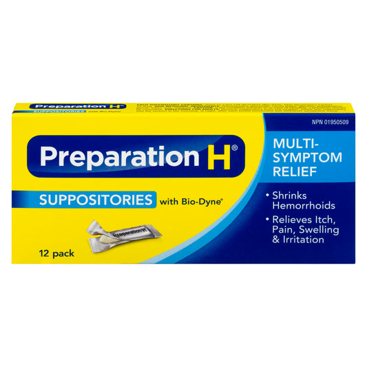 PREPARATION H SUPP 12