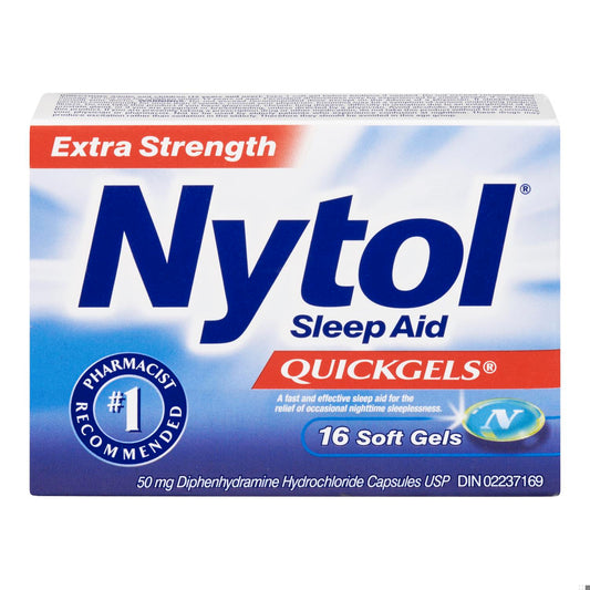 NYTOL QUICK GELS 50MG CAPS 16