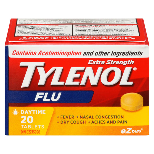 TYLENOL FLU XST DAYTIME TB 20
